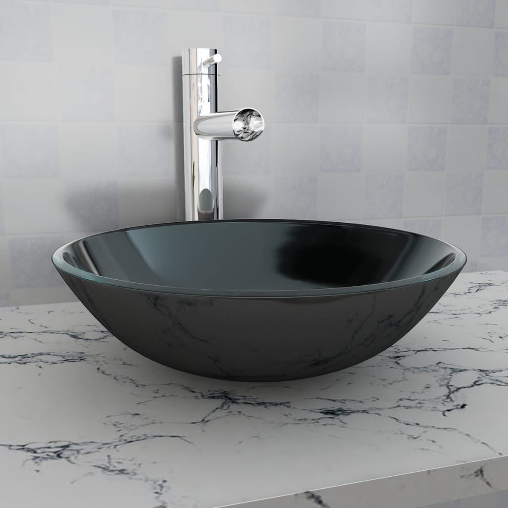 Wasbak Gehard Glas 42 Cm Transparant
