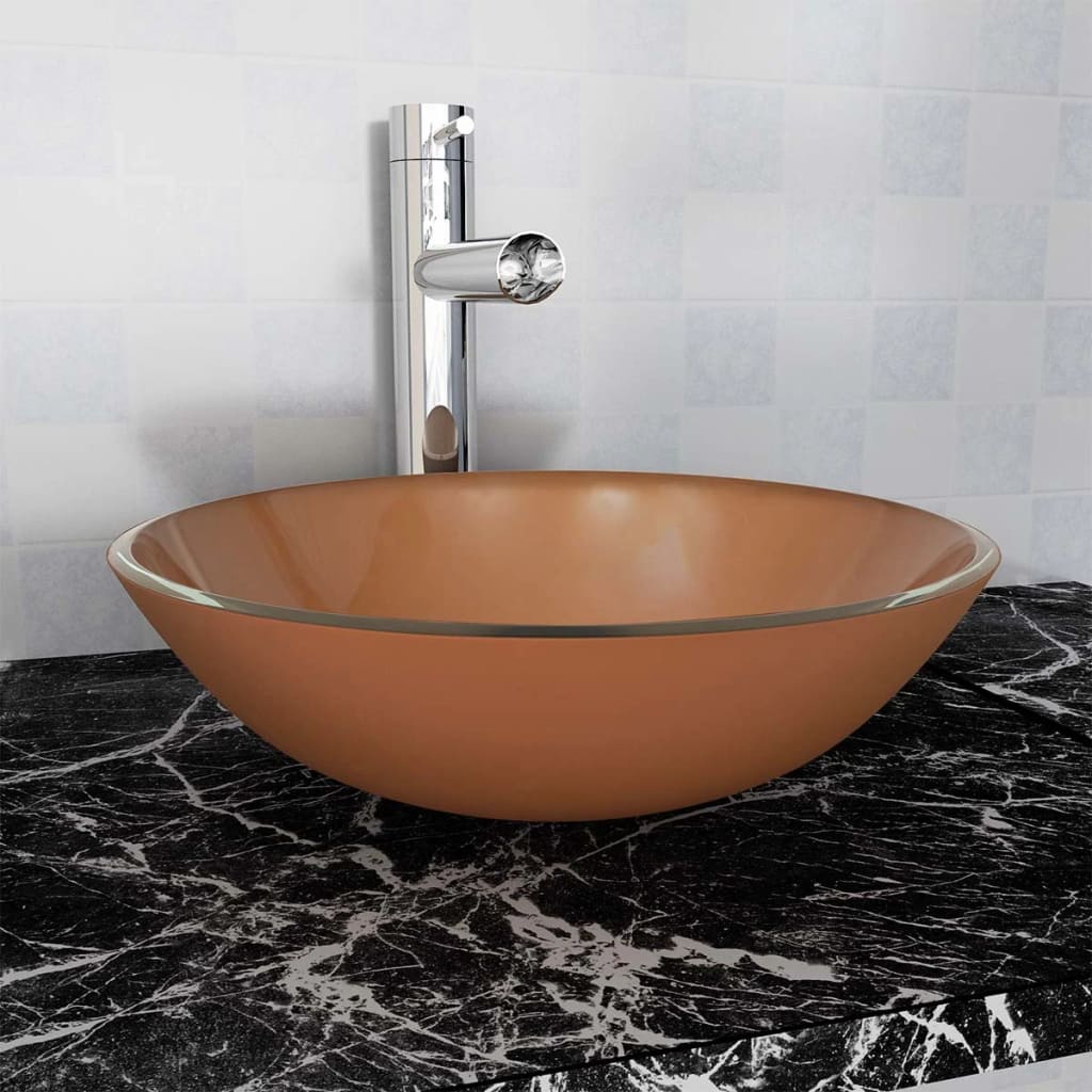 Wasbak Gehard Glas 42 Cm Transparant