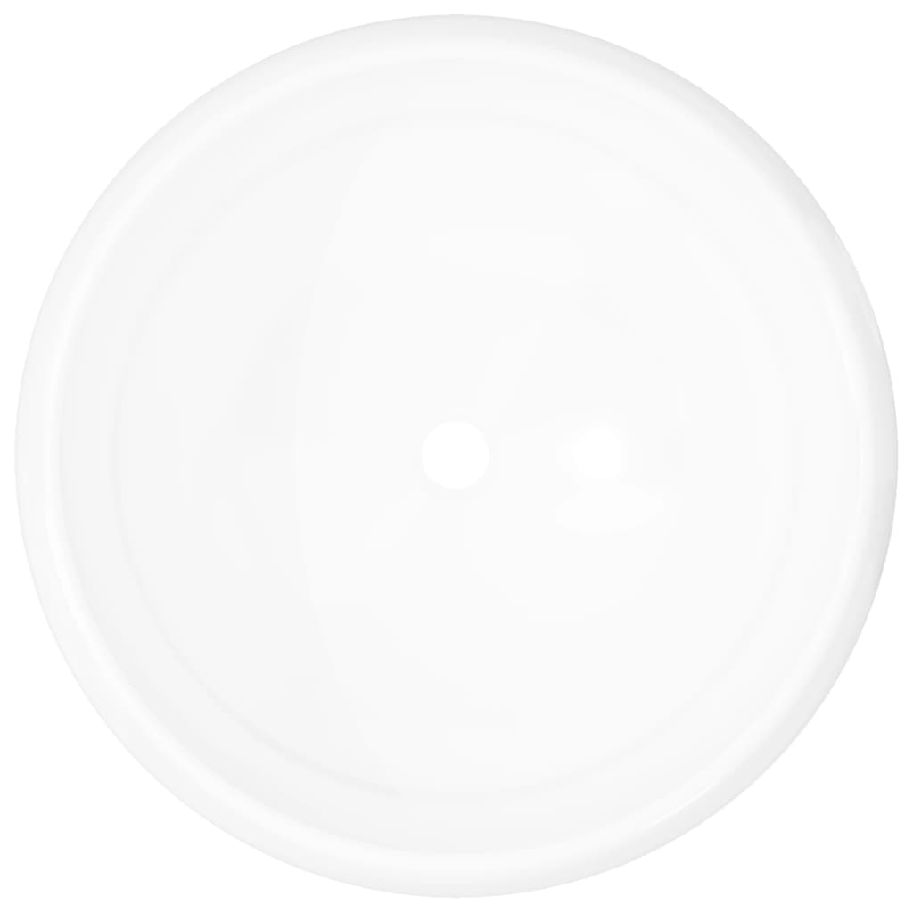 Wastafel Rond 40X15 Cm Keramiek