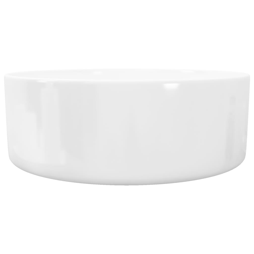 Wastafel Rond 40X15 Cm Keramiek