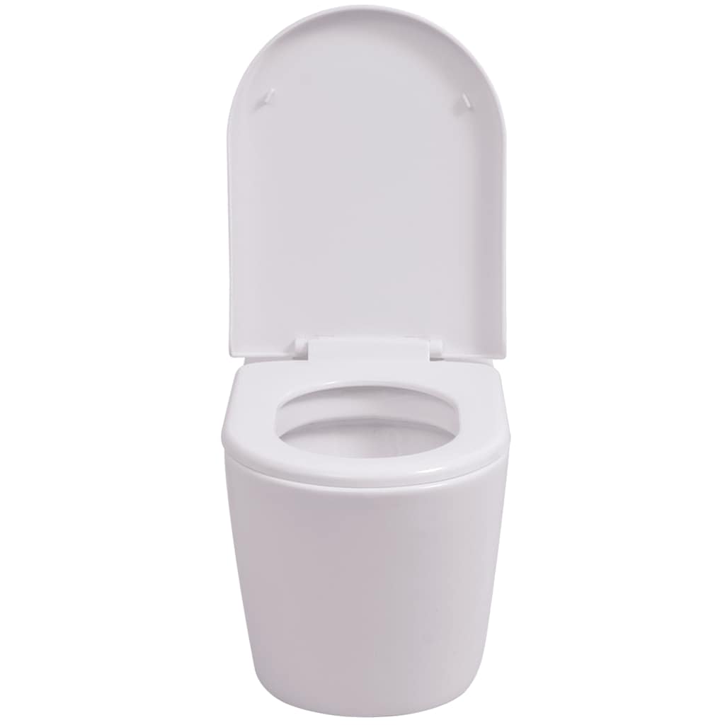 Hangend Toilet Met Verborgen Stortbak Keramiek