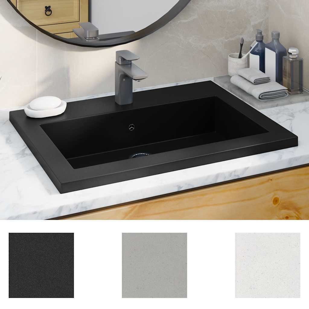 Wasbak 600X450X120 Mm Graniet