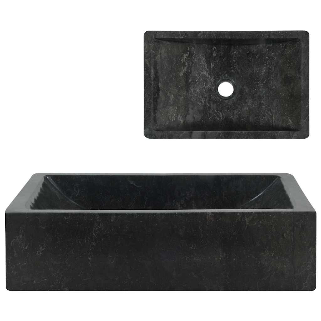 Gootsteen 45X30X12 Cm Marmer Hoogglans