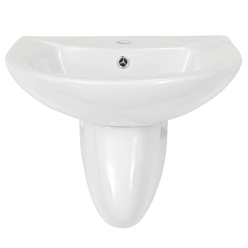 Wasbak Wit 52 X 45 X 49 Cm Geglazuurd Keramiek