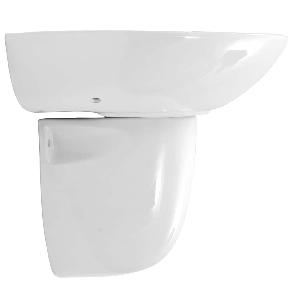 Wasbak Wit 52 X 45 X 49 Cm Geglazuurd Keramiek