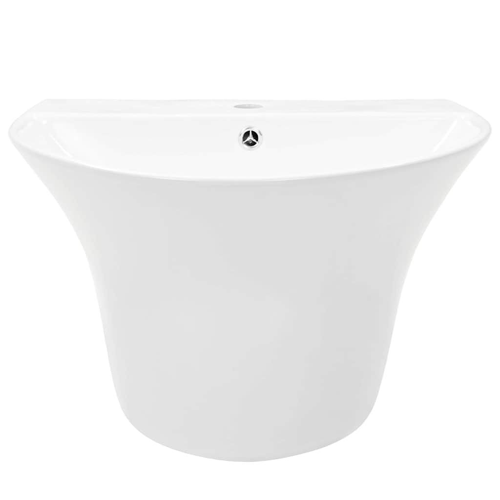 Wasbak Wit 56 X 48 X 42 Cm Geglazuurd Keramiek