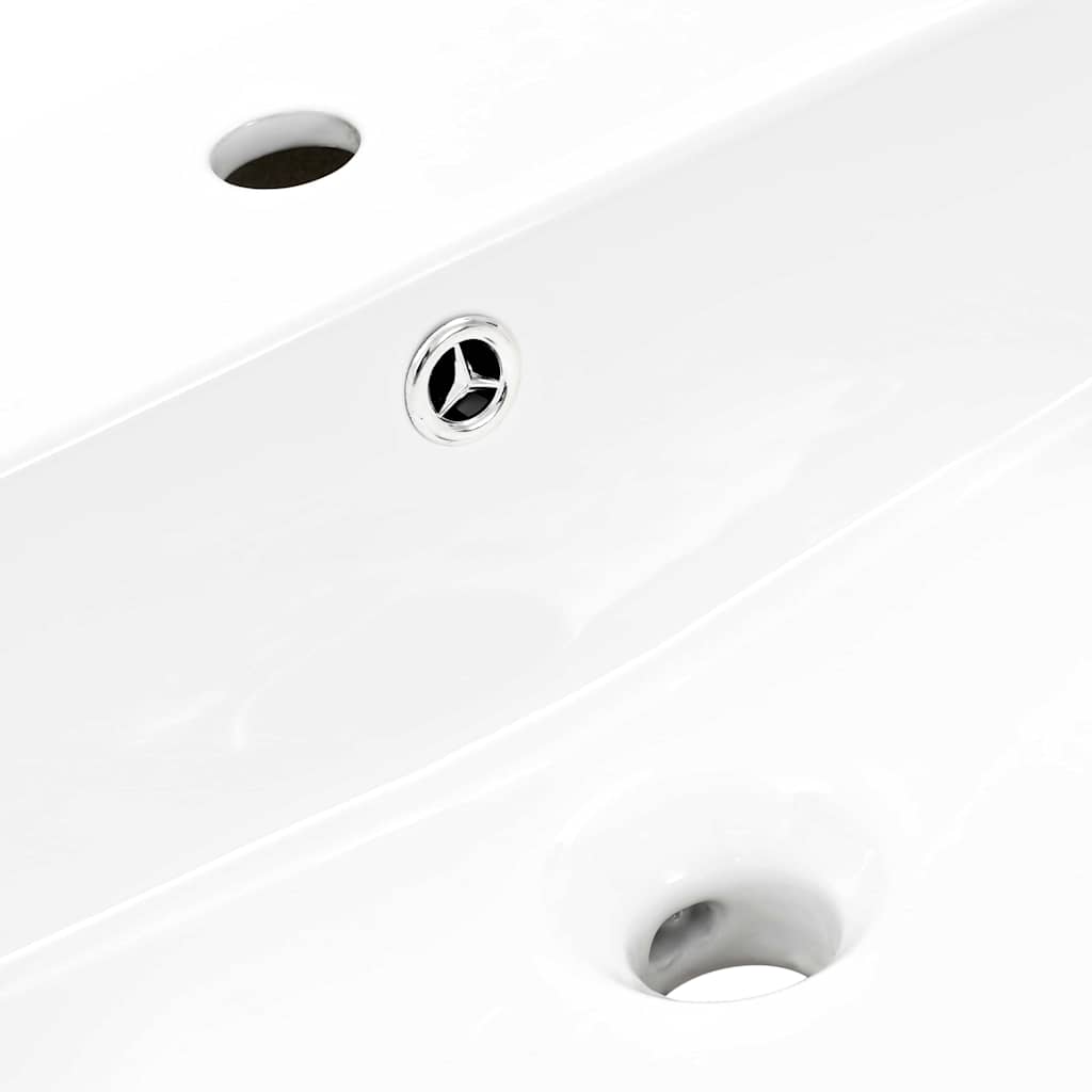 Wasbak Wit 50 X 45 X 41 Cm Geglazuurd Keramiek