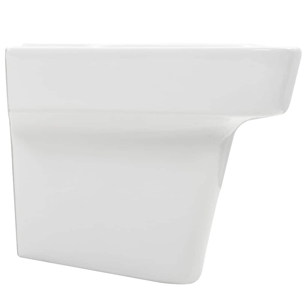 Wasbak Wit 50 X 45 X 41 Cm Geglazuurd Keramiek