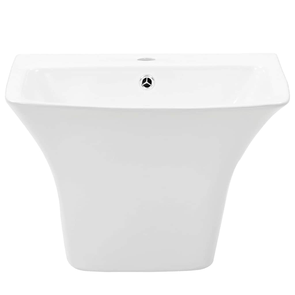 Wasbak Wit 53 X 44 X 37 Cm Geglazuurd Keramiek