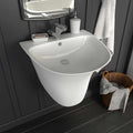 Wasbak Wit 47 X 45 X 37 Cm Geglazuurd Keramiek