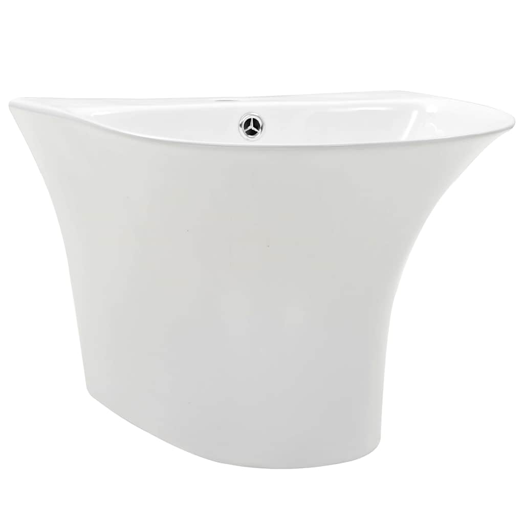 Wasbak Wit 47 X 45 X 37 Cm Geglazuurd Keramiek