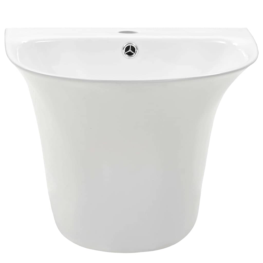 Wasbak Wit 47 X 45 X 37 Cm Geglazuurd Keramiek