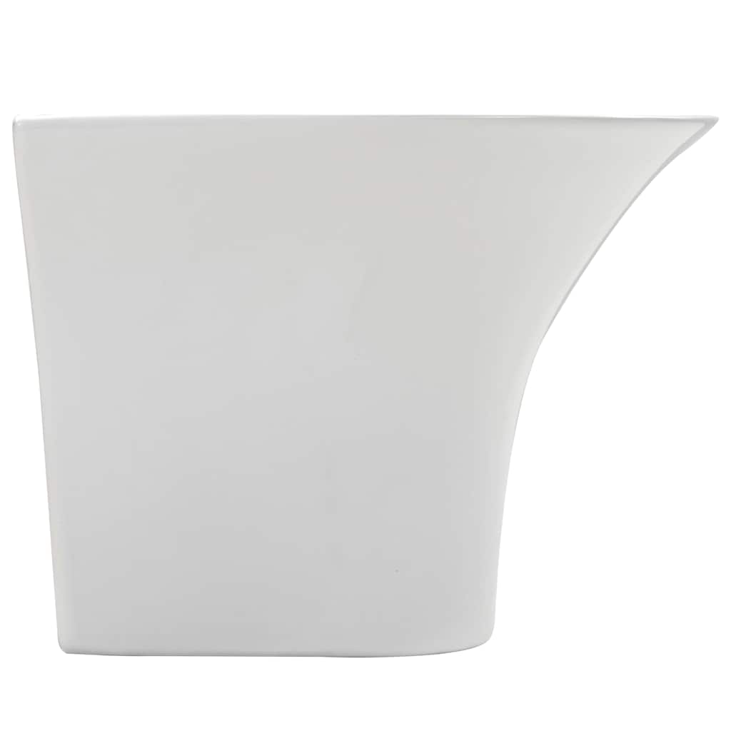 Wasbak Wit 47 X 45 X 37 Cm Geglazuurd Keramiek