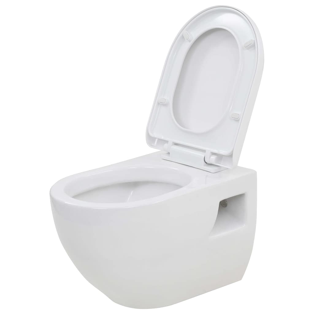 Hangend Toilet Met Verborgen Stortbak Keramiek