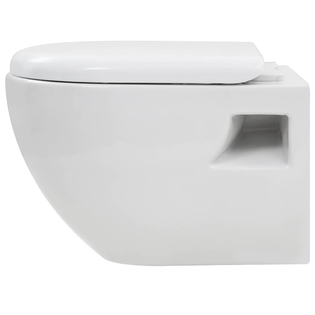 Hangend Toilet Met Verborgen Stortbak Keramiek