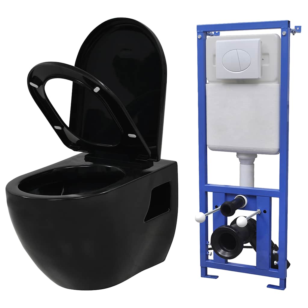 Hangend Toilet Met Verborgen Stortbak Keramiek