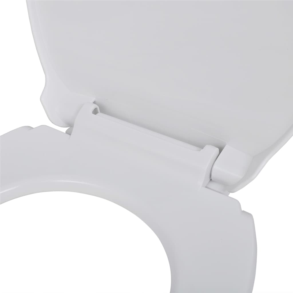 Toiletbrillen Met Soft-Close Deksels 2 St Kunststof Wit
