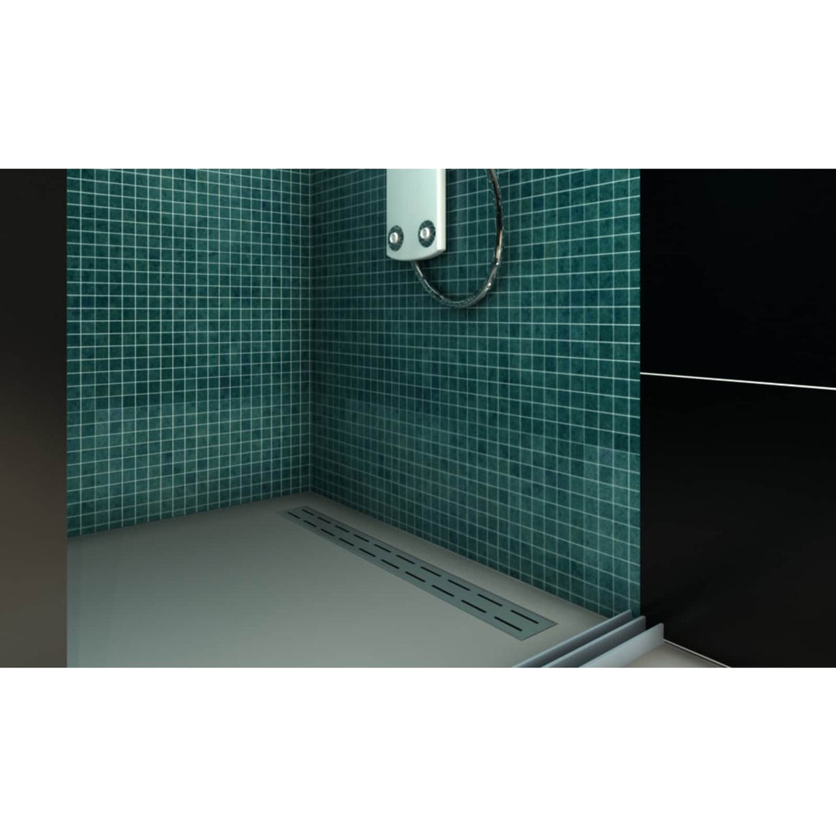 Afvoeren Wit 88 X 8,8 X 8,5 Cm Metaal
