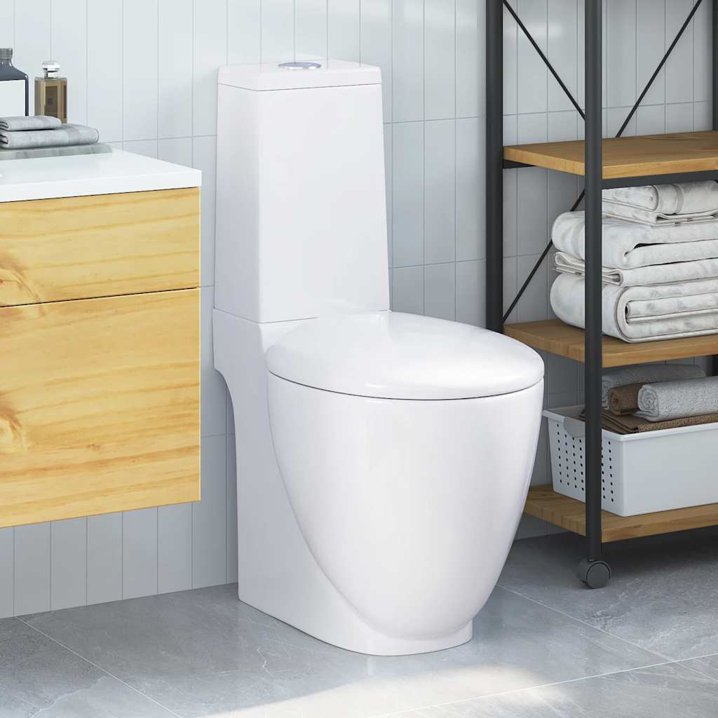 Toilet Met Afvoer Achter Keramiek