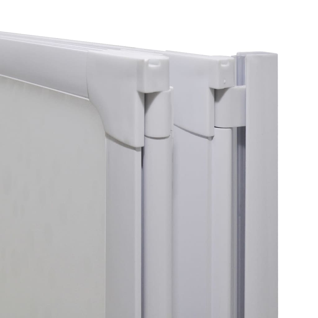 Badscherm 3 Panelen Vouwbaar 141 X 132 Cm