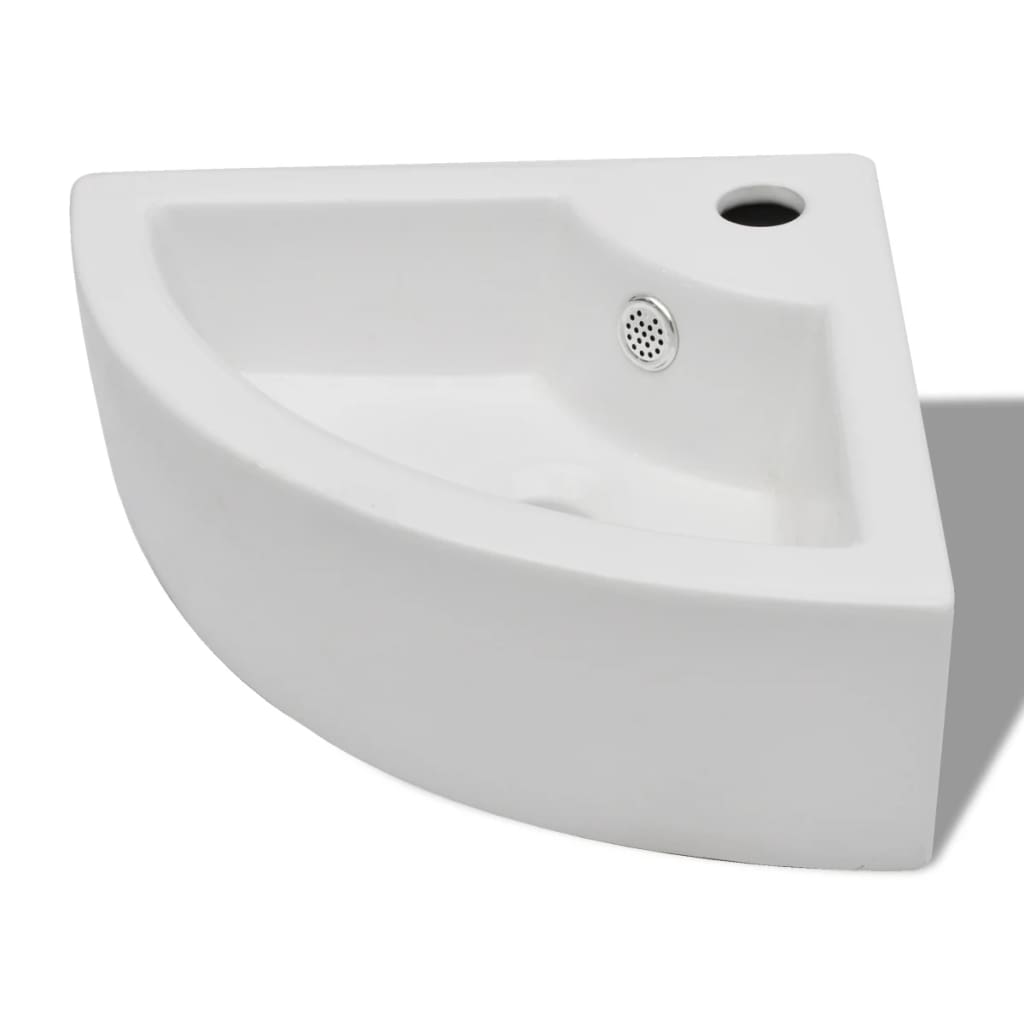 Wastafel Met Overloop 45X32X12,5 Cm