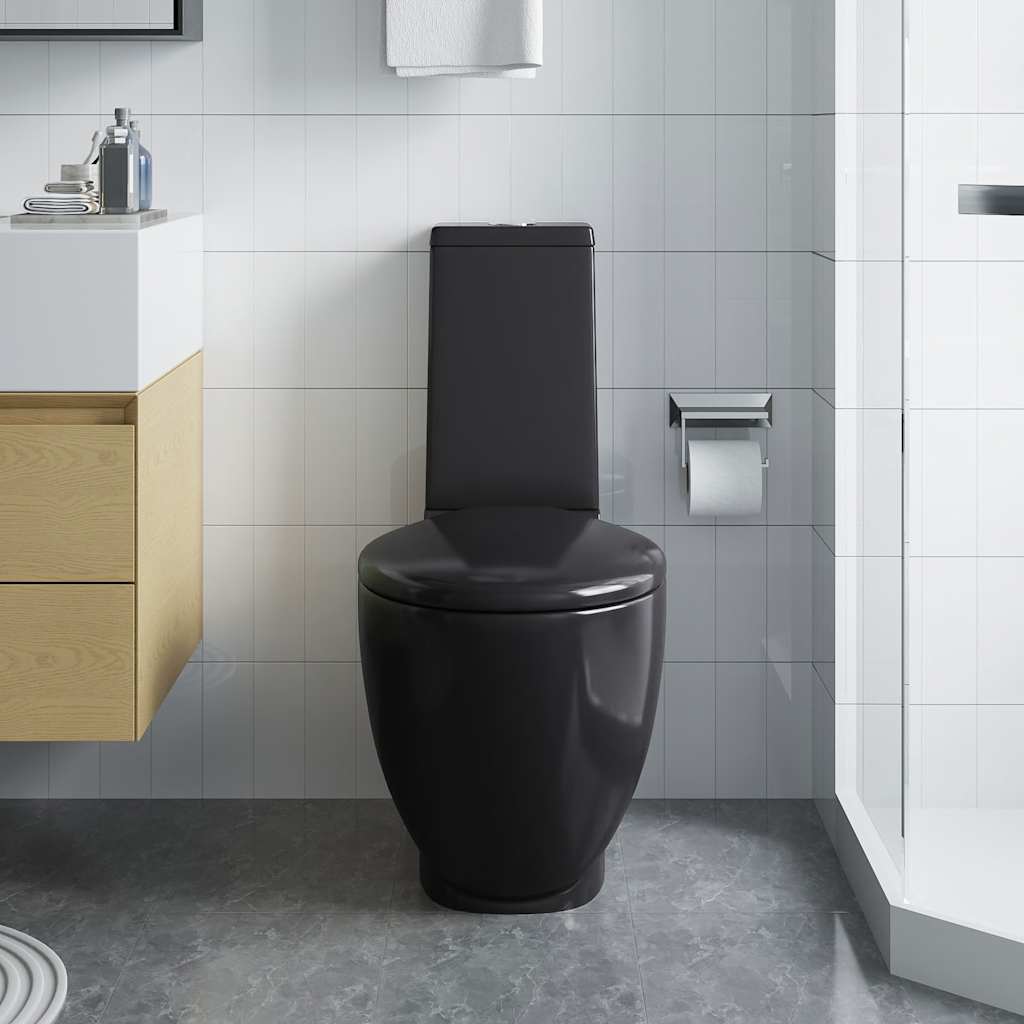 Toilet Rond Afvoer Onder Keramiek