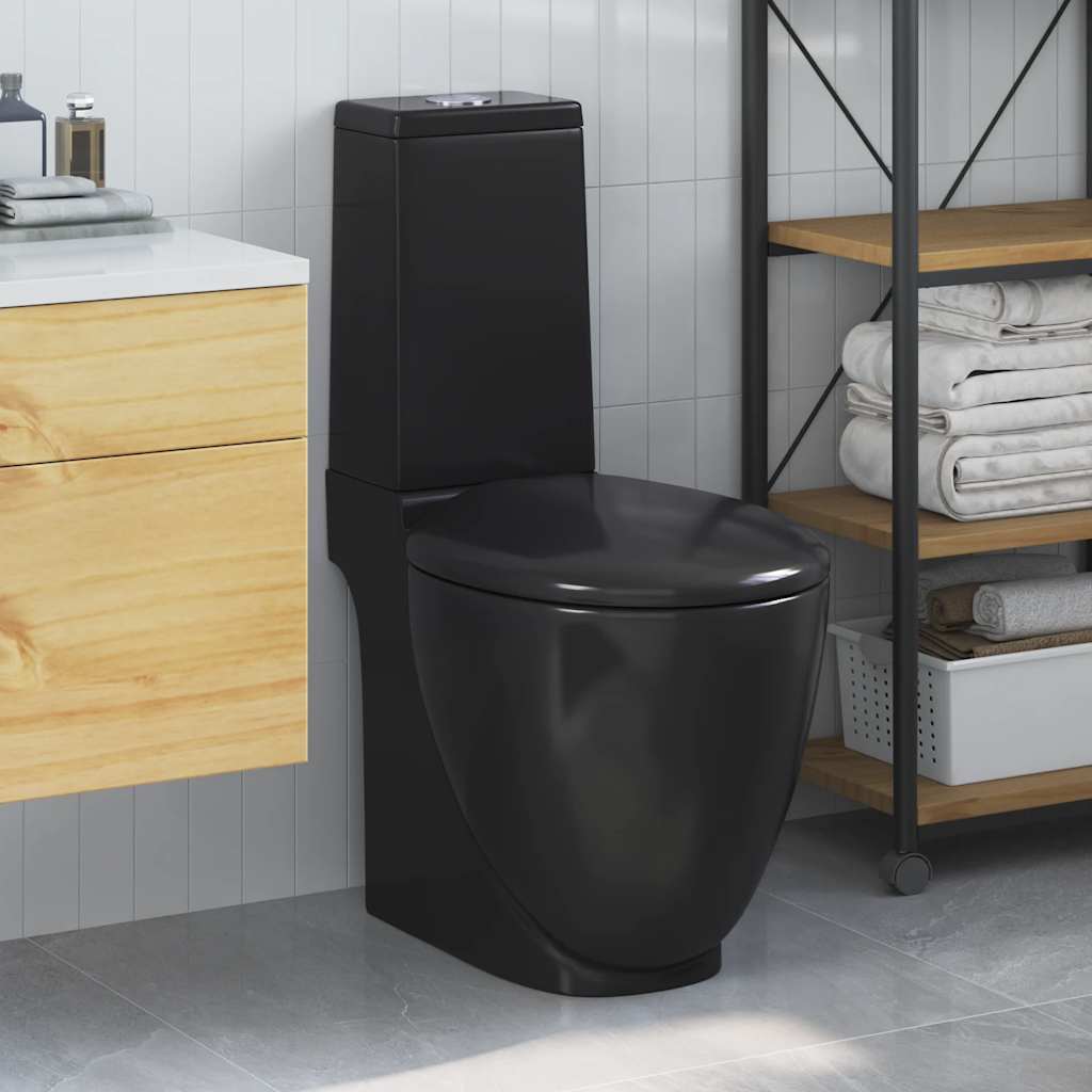 Toilet Rond Afvoer Onder Keramiek