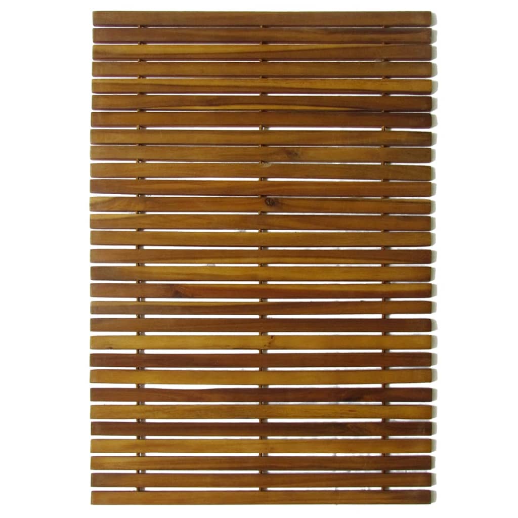 Badmat Acaciahout 2 Stuks
