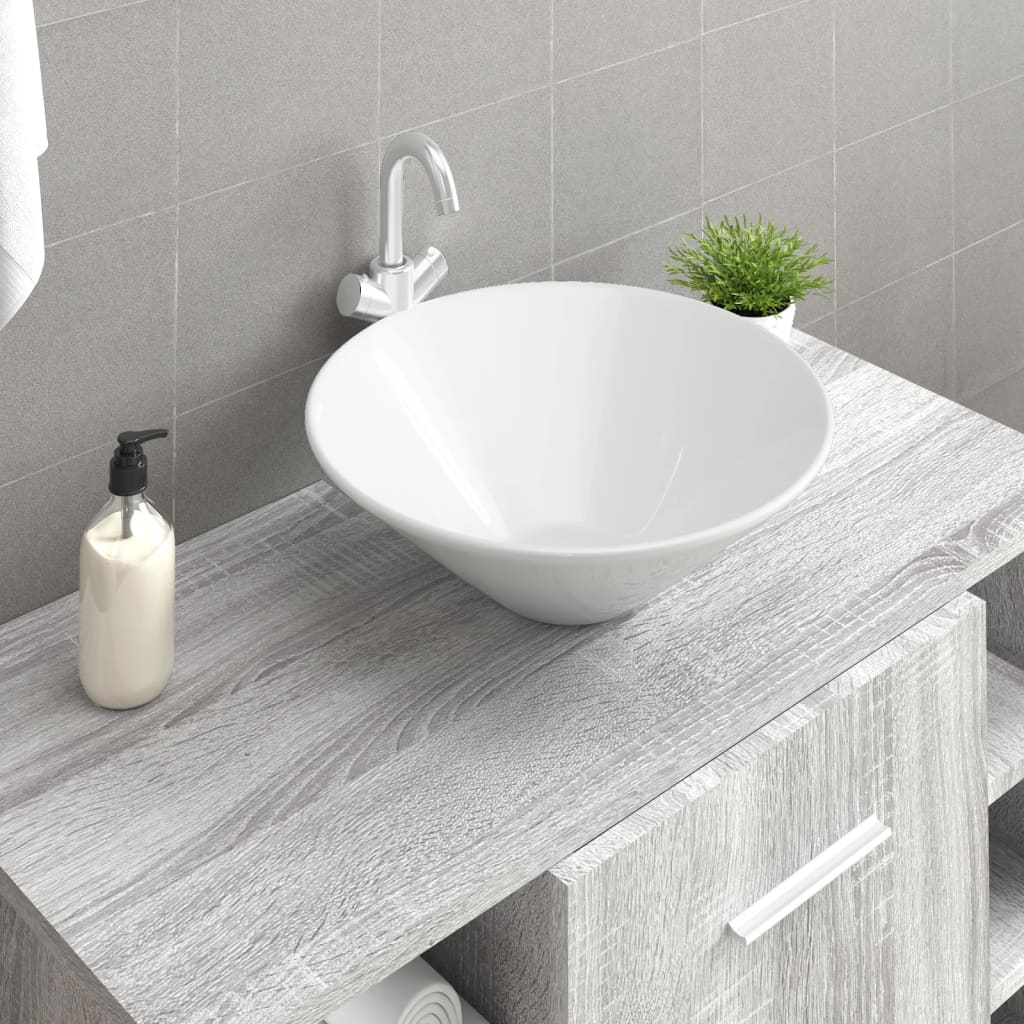 Wasbakken 2 St 42X42X14 Cm Keramiek