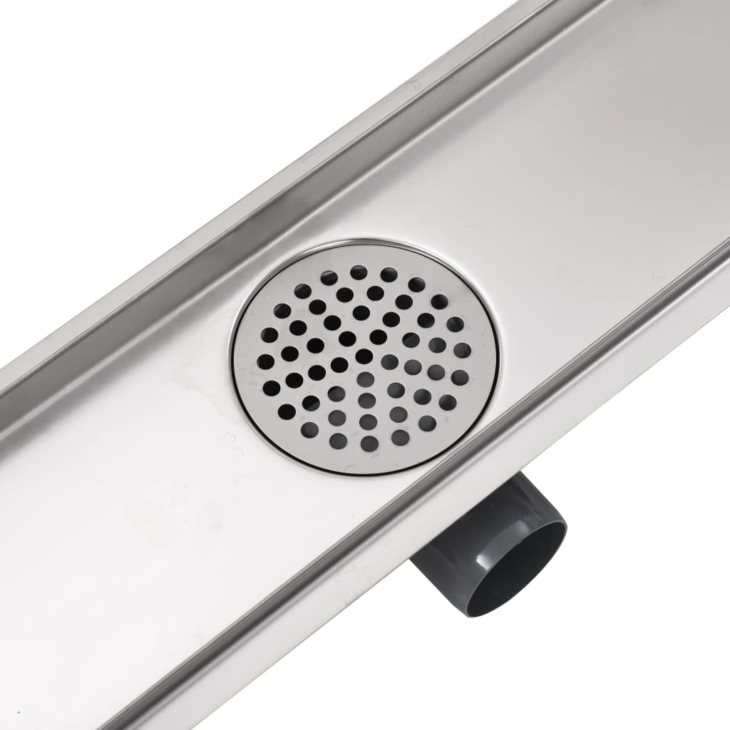 Doucheputje Rechthoekig 530X140Mm Roestvrij Staal