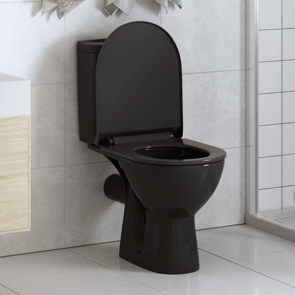 Toiletbril Soft-Close Met Quick-Release Ontwerp Vierkant