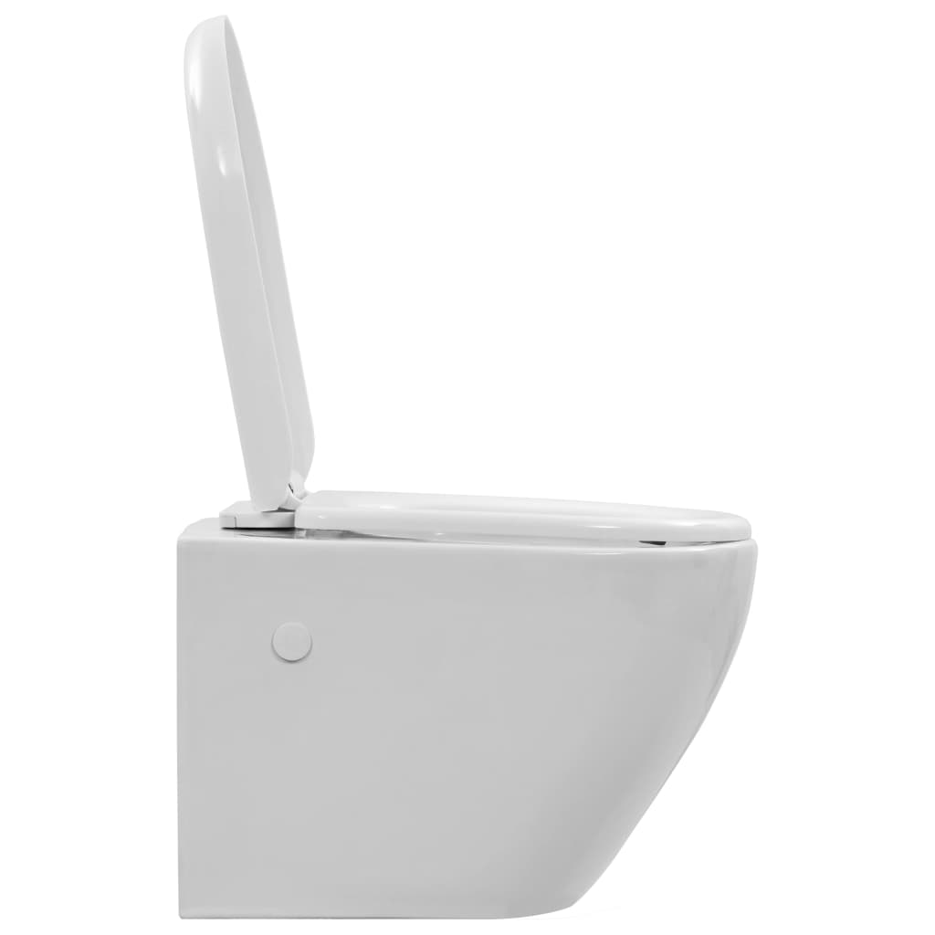Hangend Toilet Randloos Keramiek