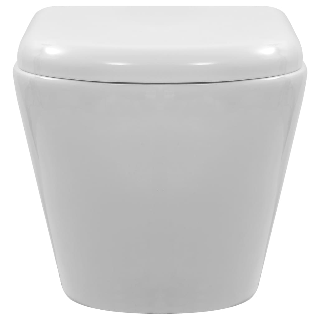 Hangend Toilet Randloos Keramiek