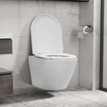 Hangend Toilet Randloos Keramiek