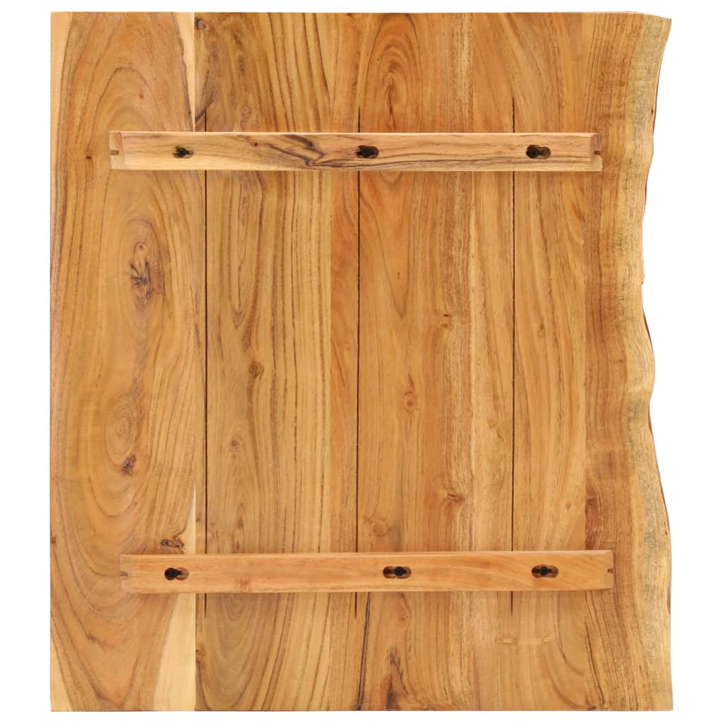 Wastafelblad 58X52X2,5 Cm Massief Acaciahout