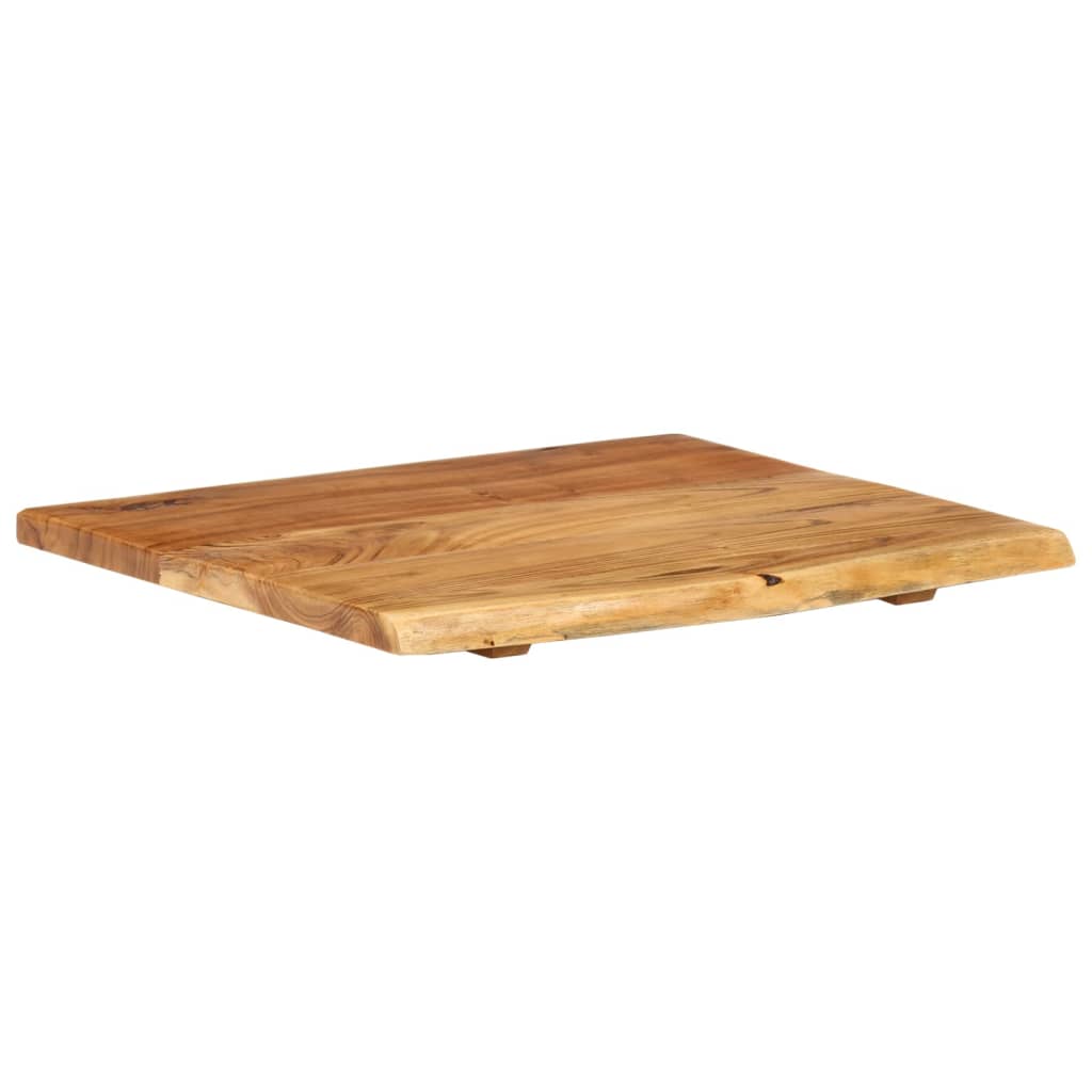 Wastafelblad 58X52X2,5 Cm Massief Acaciahout