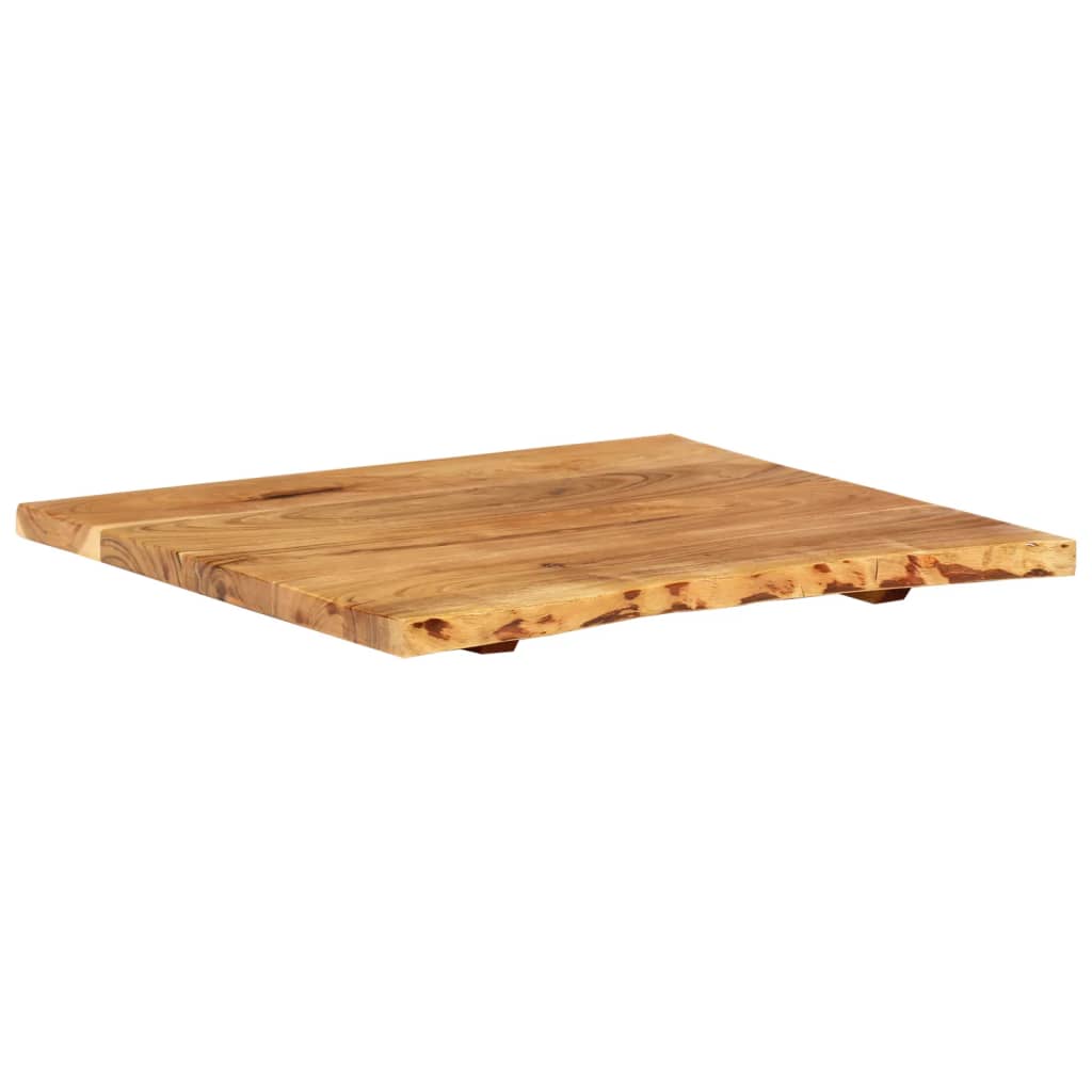 Wastafelblad 58X52X2,5 Cm Massief Acaciahout