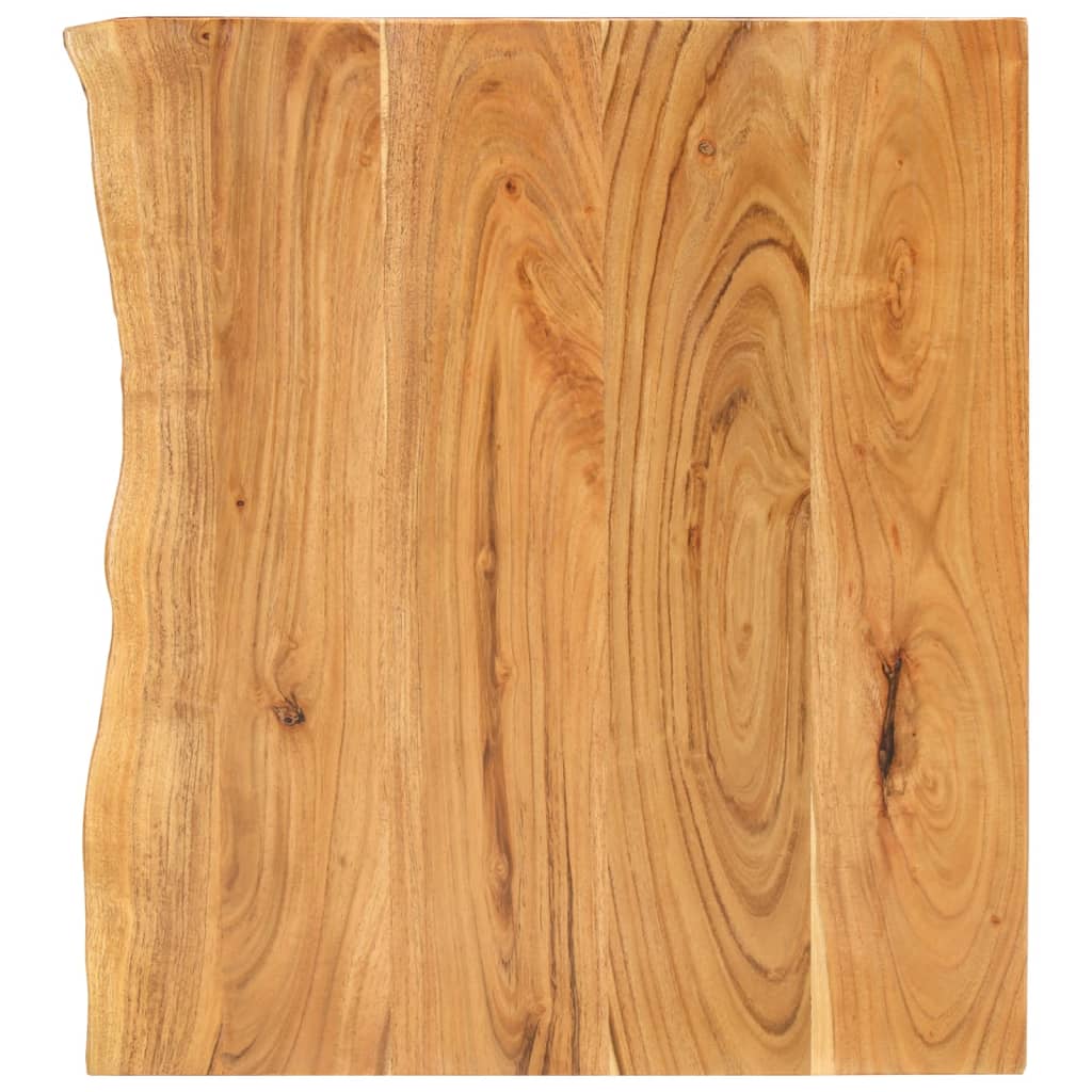 Wastafelblad 58X52X2,5 Cm Massief Acaciahout