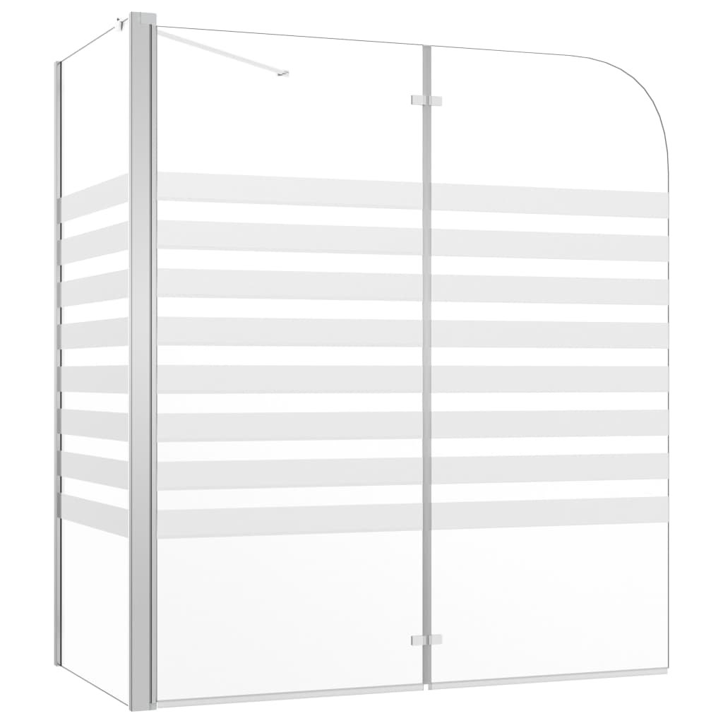 Badwand 120X68X130 Cm Gehard Glas