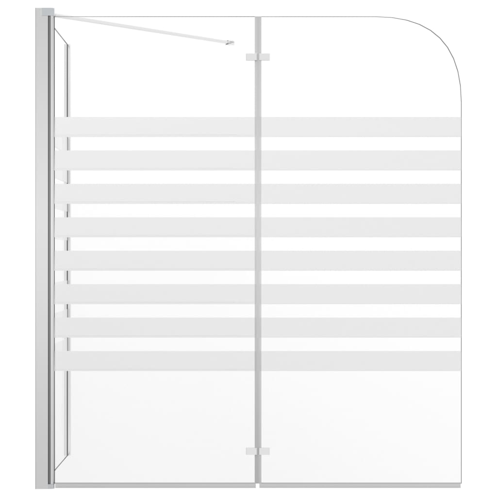 Badwand 120X68X130 Cm Gehard Glas
