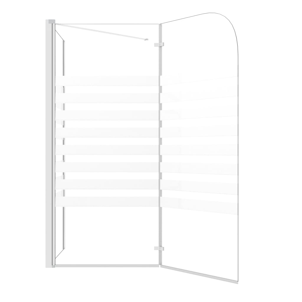 Badwand 120X68X130 Cm Gehard Glas