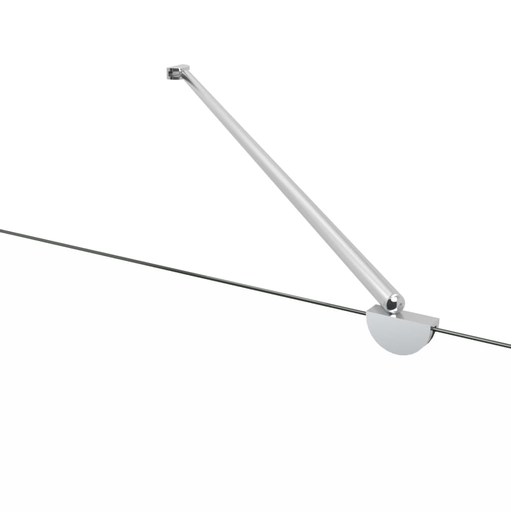 Badwand 120X68X130 Cm Gehard Glas