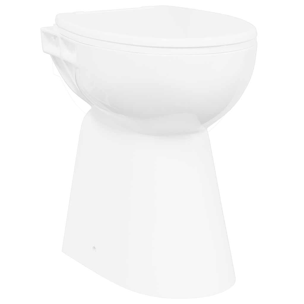 Randloos Toilet 7 Cm Extra Hoogte Soft-Close Keramiek