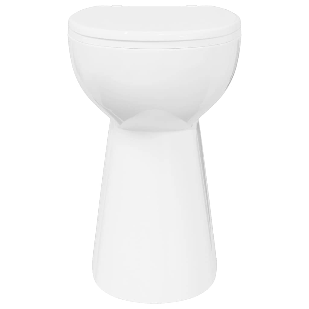 Randloos Toilet 7 Cm Extra Hoogte Soft-Close Keramiek