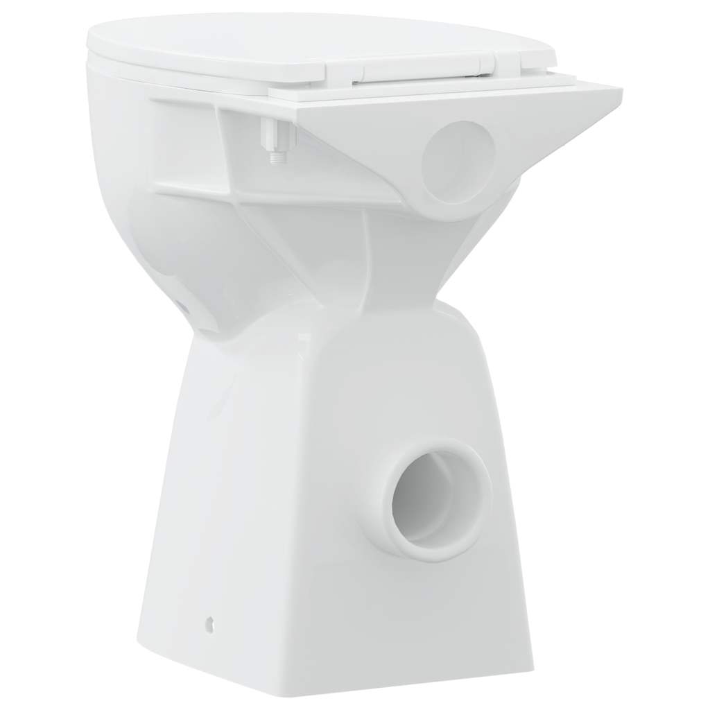 Randloos Toilet 7 Cm Extra Hoogte Soft-Close Keramiek
