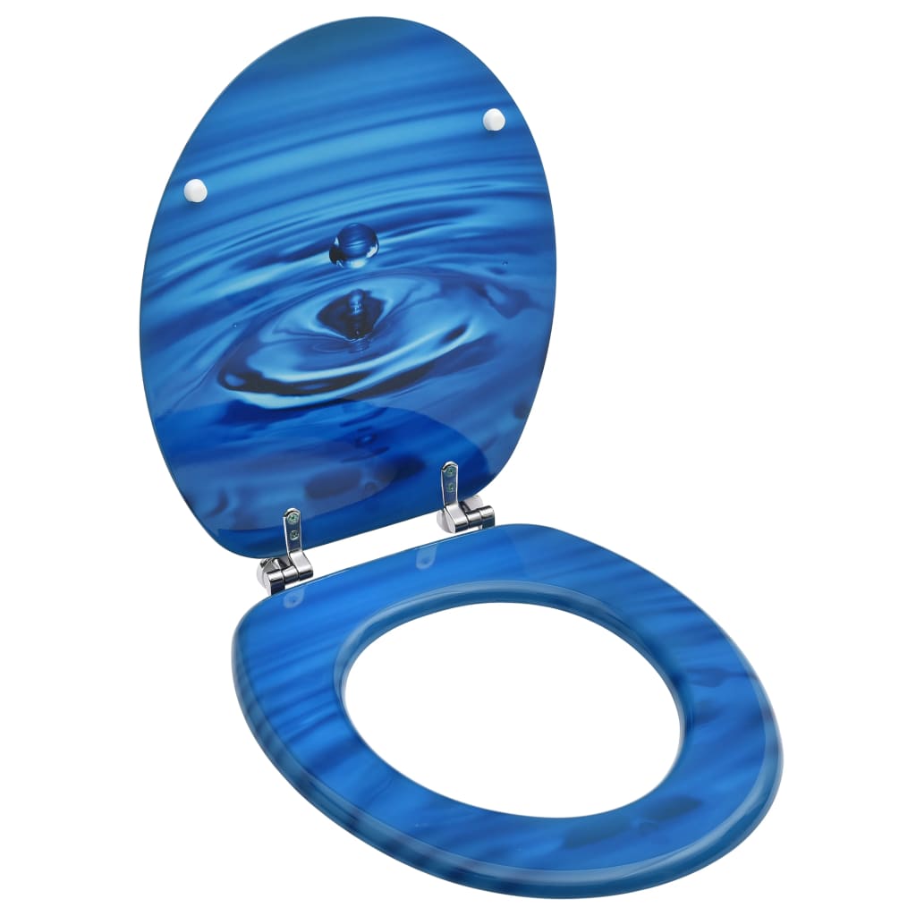Toiletbrillen Met Deksel 2 St Mdf