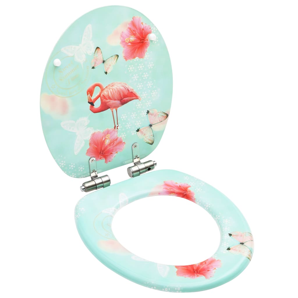 Toiletbrillen Met Deksel 2 St Mdf