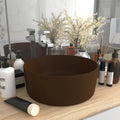 Wastafel Rond 40X15 Cm Keramiek