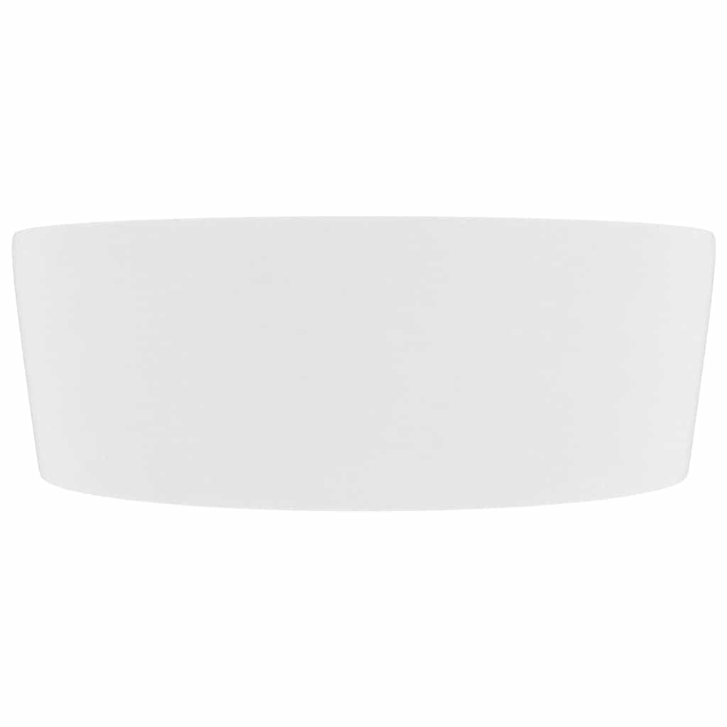Wastafel Met Overloop 36X13 Cm Keramiek