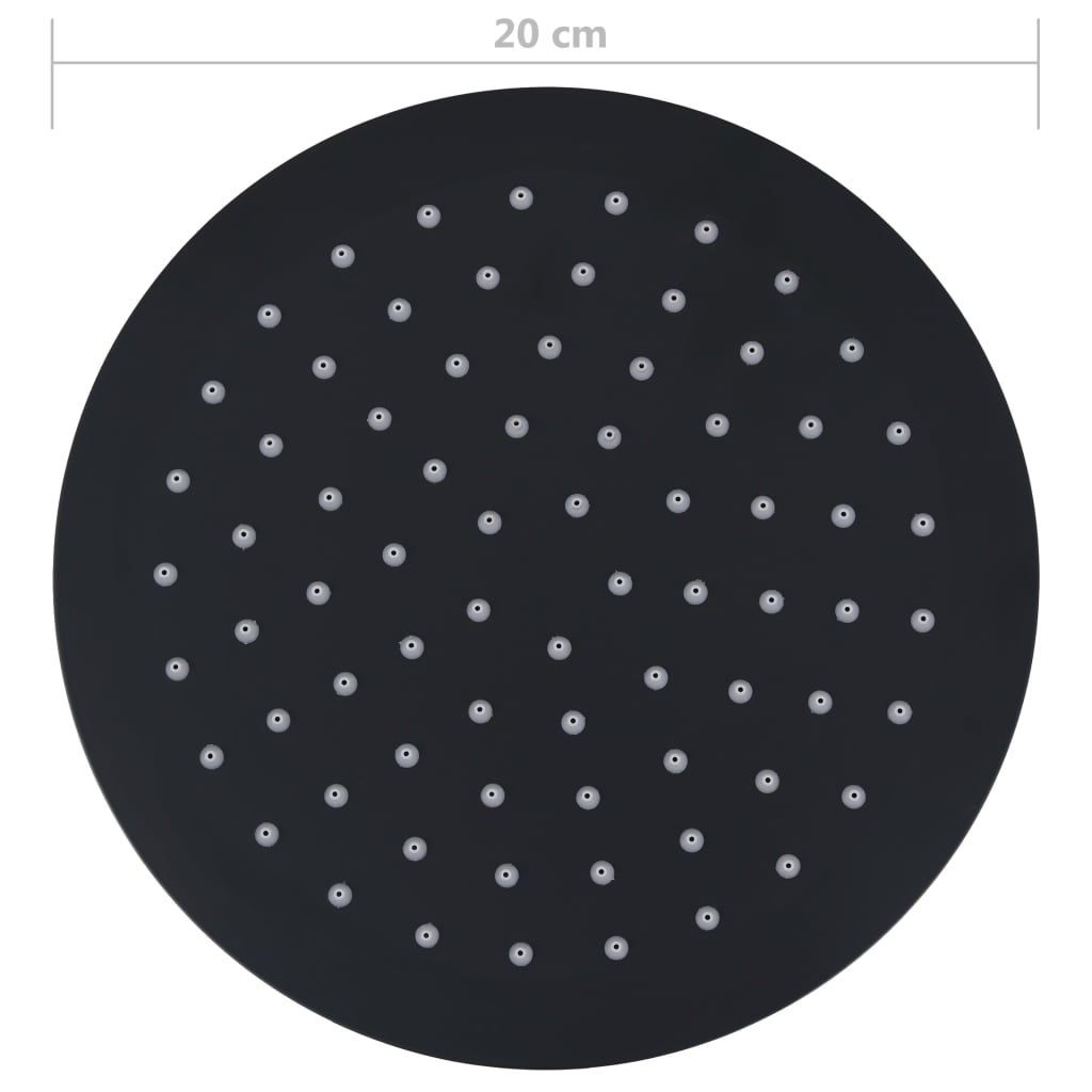 Regendouchekop Rond 20 Cm Roestvrij Staal